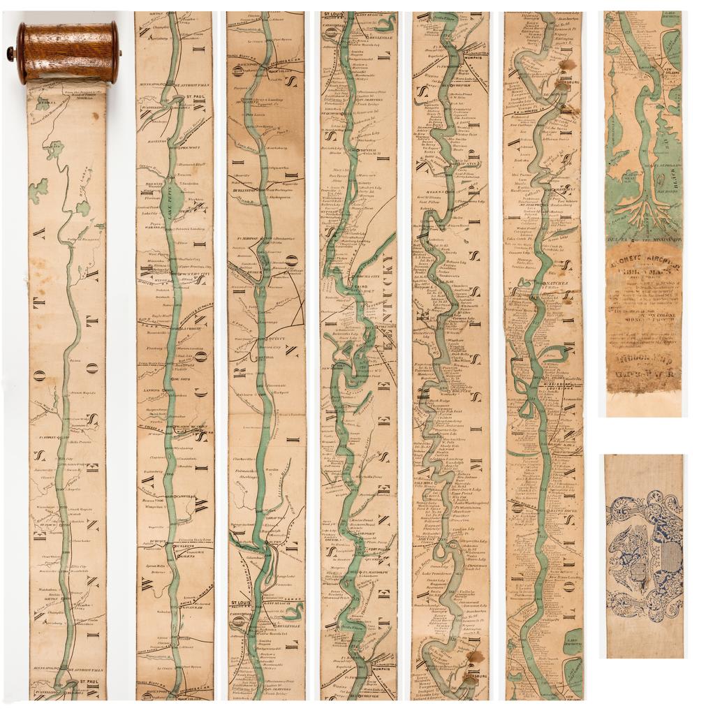 Strip Map of the Father of Waters | SoCalGIS.org